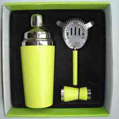 SS cocktail shaker set  