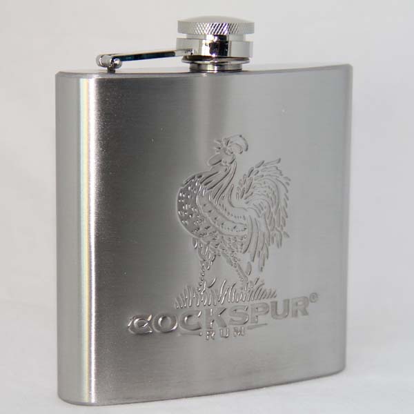 debossed hip flask