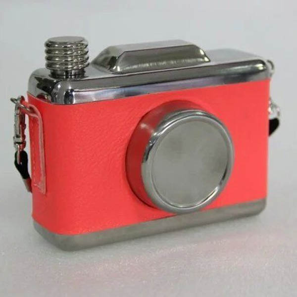 camera hip flask 